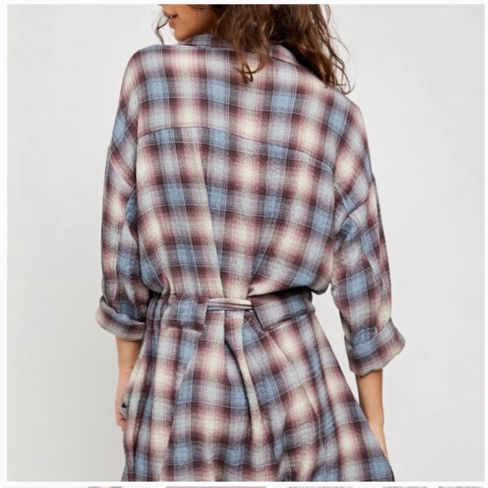 Free People Before I Let Go Plaid Romper - Picture 3 of 13